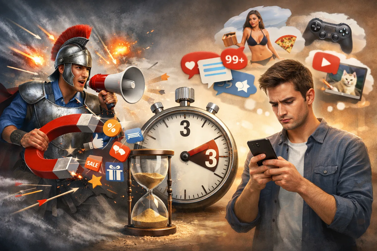 Як виграти битву за увагу клієнта. Правило 3 секунд